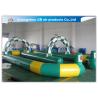 China Sport Games Inflatable Go Kart Track / Horse Track Inflatable Racing Track factory