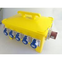 Quality IP68 Waterproof Portable Power Outlet Box , Movable Construction Spider Box for sale