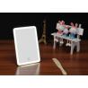China Folding Plastic Magnifying Mirror , Stepless Dimming Touch Sensor LED Vanity Mirror factory