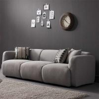 China High Density Sponge Luxury Sofa Leather Sectional Sofa Set factory