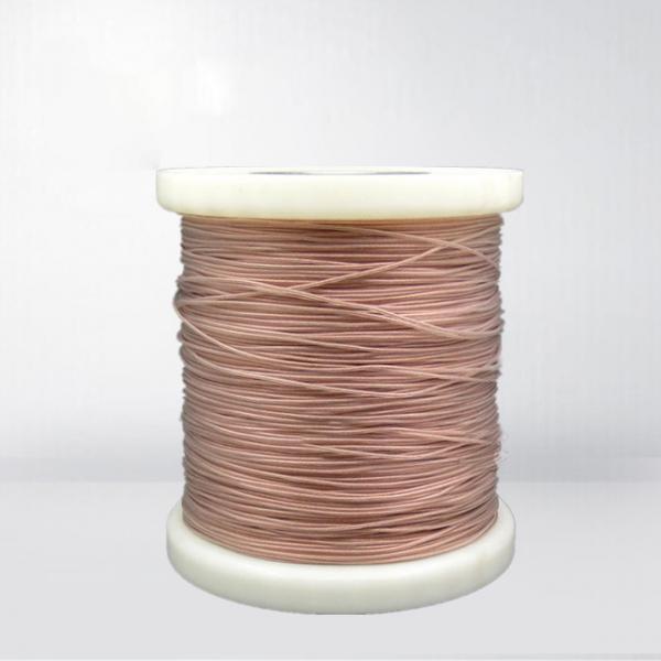 Quality AWG 44 - 24 Gauge Ultra Fine Enameled Wire High Frequency Silk Covered Litz Wire for sale