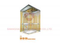 China Etched Finish Gold Decorative Stainless Steel Elevator Sheet with Elevator Spare Parts factory
