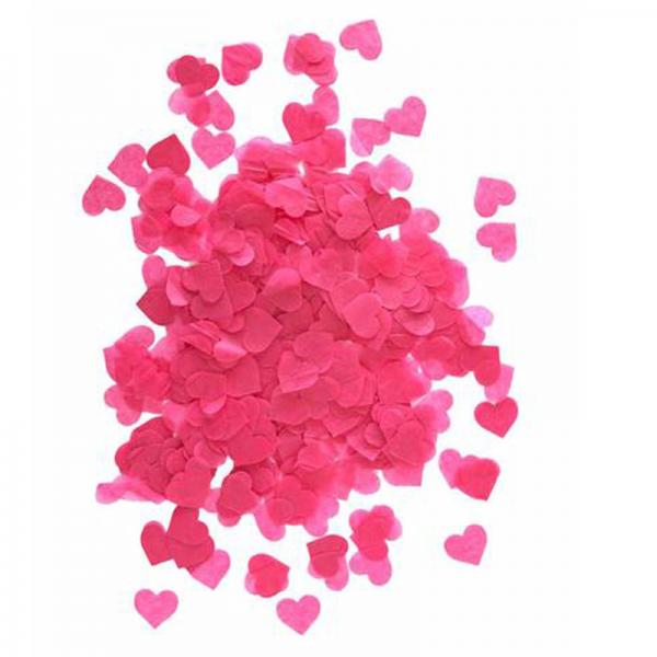 Quality Handheld Colorful Heart Party Paper Confetti For Festival / New Year for sale