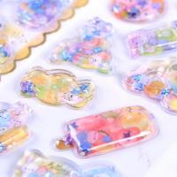 Quality Children'S Toys 3D Shining Colorful Crystal Rocking Sealed Stickers Kindergarten for sale