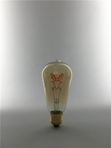 Quality BC CCC 2000K DC3V Glass E14 Smart Decorative Filament Bulb for sale