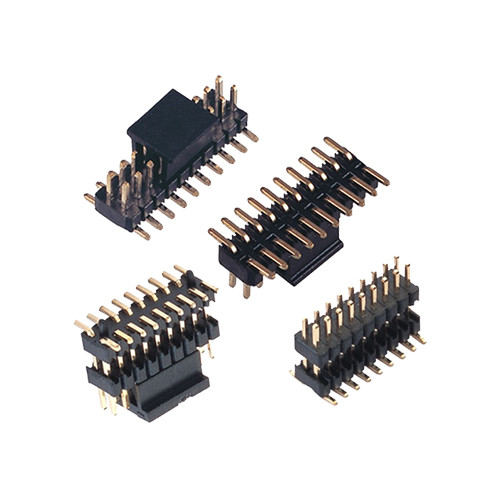 Quality U Type Connector SMT Male Female Header Pins 1.27mm Dual Row for sale