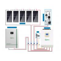 Quality 3kva 5kva Hybrid Solar Panel Power System With Battery MSDS for sale