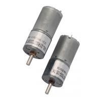 China Small DC Gear Motor For Tennis Ball Machine , Robot , Golf Trolley , Sweeper OWM-25RS370 for sale