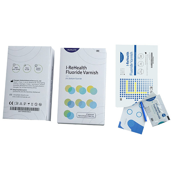 Quality 0.5g 10 Set Fluoride Varnish For Adults Dental Caries Quick Drying for sale