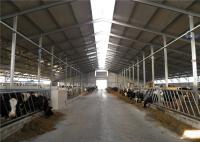 China Wind Resistant Steel Farm Sheds Prefab Farm Buildings For Poultry Easy Assembled factory
