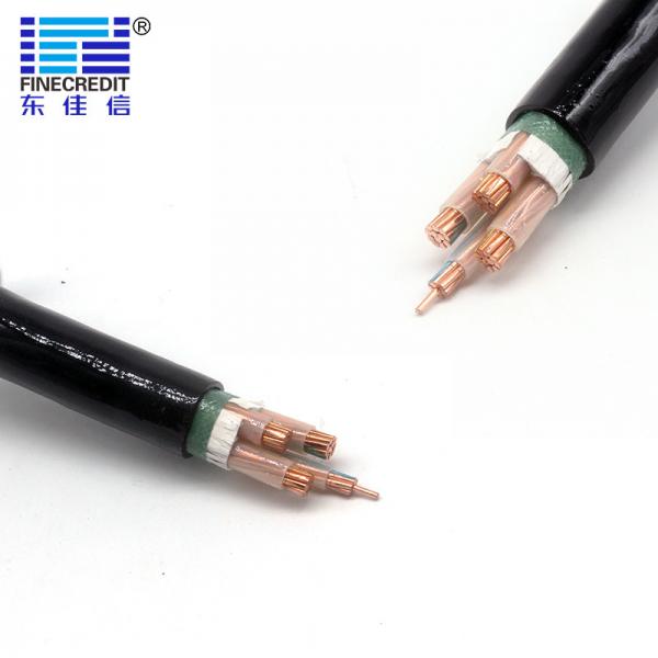 Quality 0.6/1kV 4 Core 26 gauge electrical wire , IEC 60502-1 pvc copper cable for sale