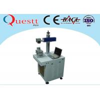 China Stainless Steel Iron Fiber Laser Etching Machine For Metal 10W Air-Cooling factory