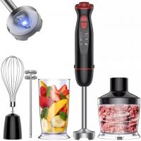 China 400W 600W 800W Multi-Functional Hand Stick Blender Hand Held Blender Electric Chopper factory