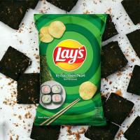 China Lay's 90g Nori Seaweed Chips Wholesale - Case of 40 PCS for Retailers & Distributors factory