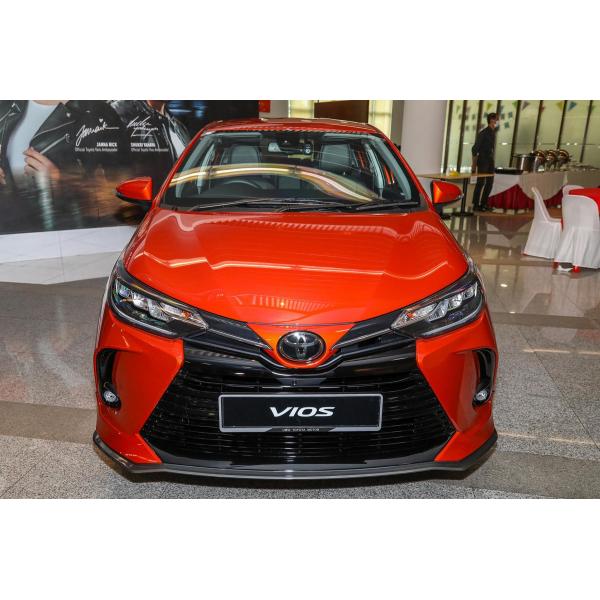 Quality Toyota Vios Medium Electric Cars 190km/H Max Speed FWD 5 Seater Sedan for sale