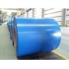 China 0.13 X 914 Mm RAL Color Bule Prepainted Galvalume Steel Coil JISG 3321 Grade factory