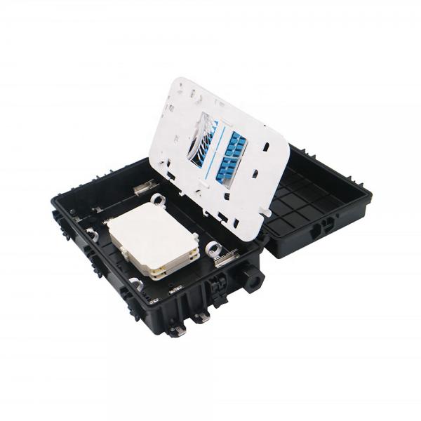 Quality ODF 12 Port Fiber Termination Box , PLC Splitter Box Wall Mout / Polt Mount for sale