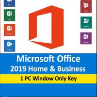 Quality OS Windows Office 2019 Home And Business 1User All Languages Supported for sale