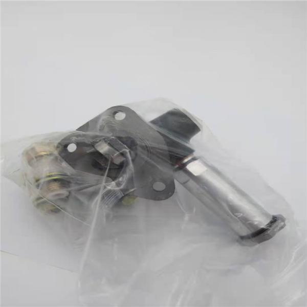 Quality 6D14 Diesel Engine Fuel Feed Pump Assembly 3 Holes Excavator Electrical Parts for sale