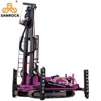 Quality Mobile Water Well Drilling Machine Hydraulic Bore hole 400m Deep Water Well Drilling Rig for sale