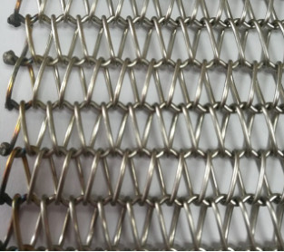 Quality 0.5mm-4mm Balanced Spiral SS Wire Mesh Belt Conveyor For Bakery Tunnel Oven for sale