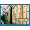 China Pvc Coated Welded Wire Fence Panels , Welded Mesh Fencing 200*50mm factory