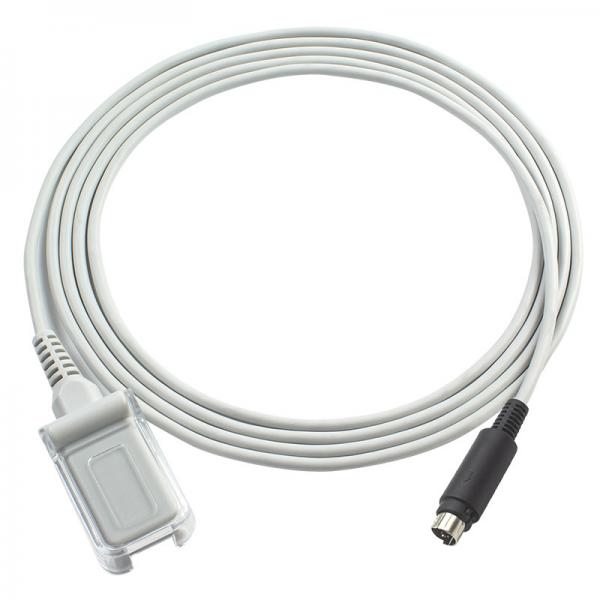 Quality Biosys SpO2 Sensor Cable 6Pin To DB9 SpO2 Extension Cable 2.4M TPU for sale