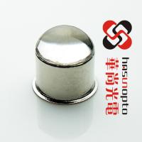 china TO46 D4.8xH3.5 D4.65mmxH6.9mm high-angle LED ball lens caps, class to metal sealing, High Refractive Index Ball Lens Cap