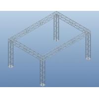 China Portable Square Aluminum Truss , Durable Exhibition Truss Trade Show Booth factory