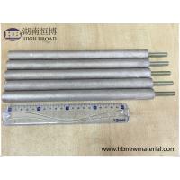 China ASTM Zinc Aluminum Anode Rod AlZn10 For Water Heater Solar Heater Steel Tanks Anti Fouling factory
