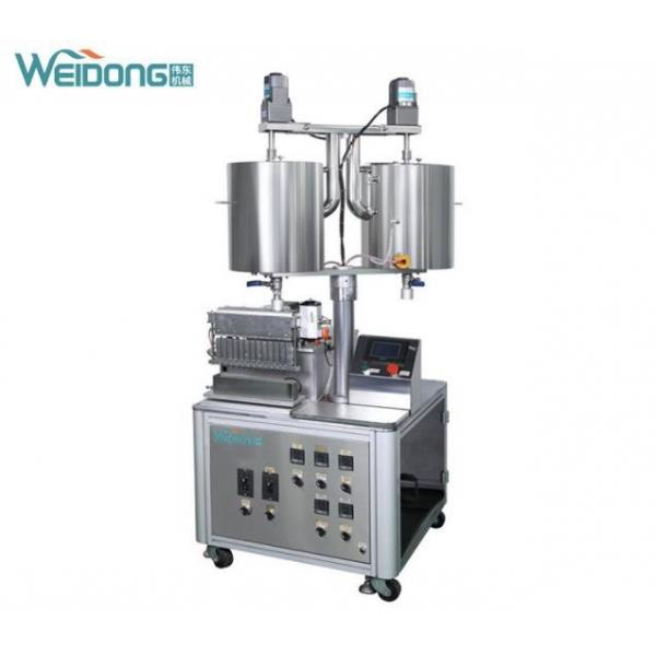 Quality Stainless Steel Lipstick Filling Machine , Multifunctional Automatic Bottling Line for sale