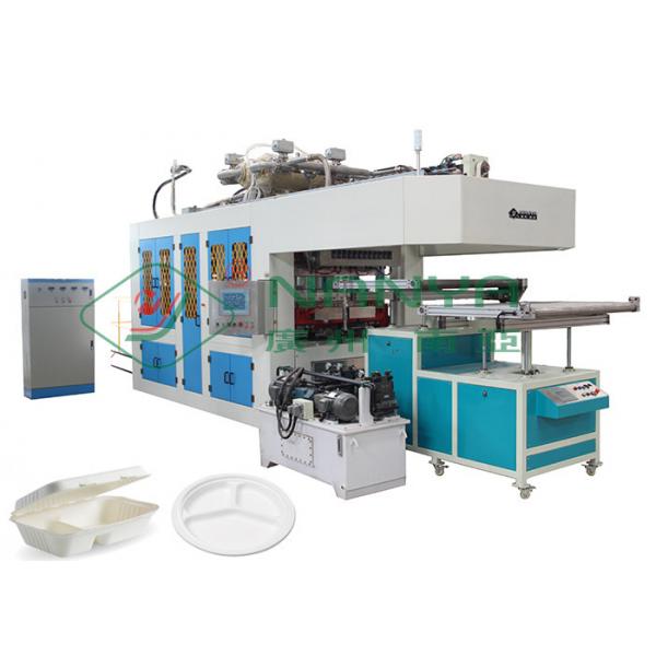 Quality Disposable Wood Pulp Food Container Tableware Making Machine for sale