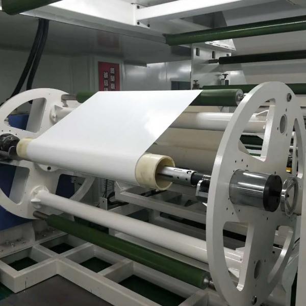 Quality Label Paper Adhesive Tape Coating Machine Textured Paper Effective Width 1300mm for sale
