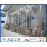 China PLC UHT Milk Processing Line For High Temperature Pasteurized Soy Milk / Organic Milk / Milk Products factory