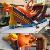 China Kids Fun City Inflatable Pools , Inflatable Jumpers Bouncy House factory