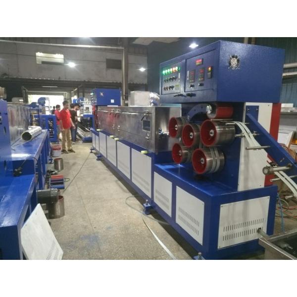 Quality Single Screw PP Strap Band Extrusion Line 125mm PP Strap Making Machine for sale