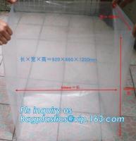 China Disposable PE Plastic Pallet Covers bag on Roll, Waterproof Pallet Cover Plastic PE for Europallet 80x120x250 cm, BAGEAS factory