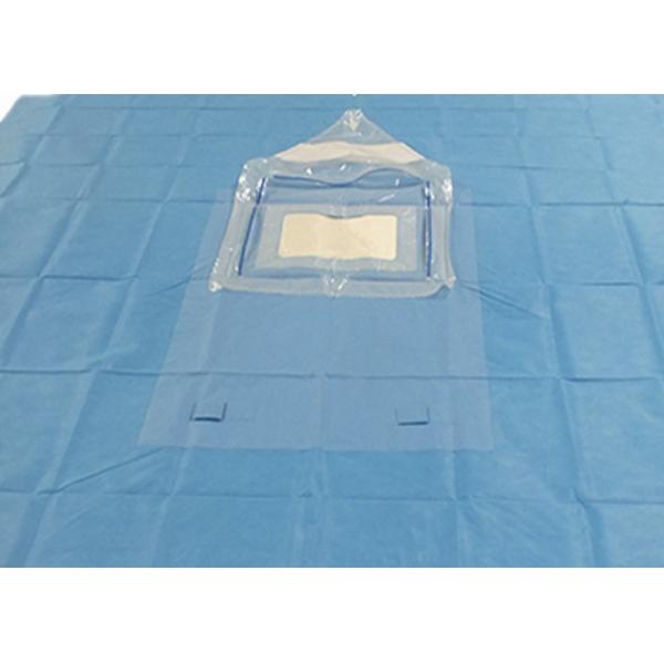Quality Operation Room Disposable Surgical Drapes / Craniotomy Head Drapes 230*330cm for sale