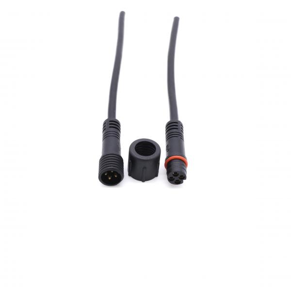 Quality Plastic 3 Pin E Bike Battery Connector , M11 Outdoor Wire Connector for sale