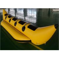 Quality Waterproof 0.9mm PVC Inflatable Fly Fish Banana Boat For Water Games for sale