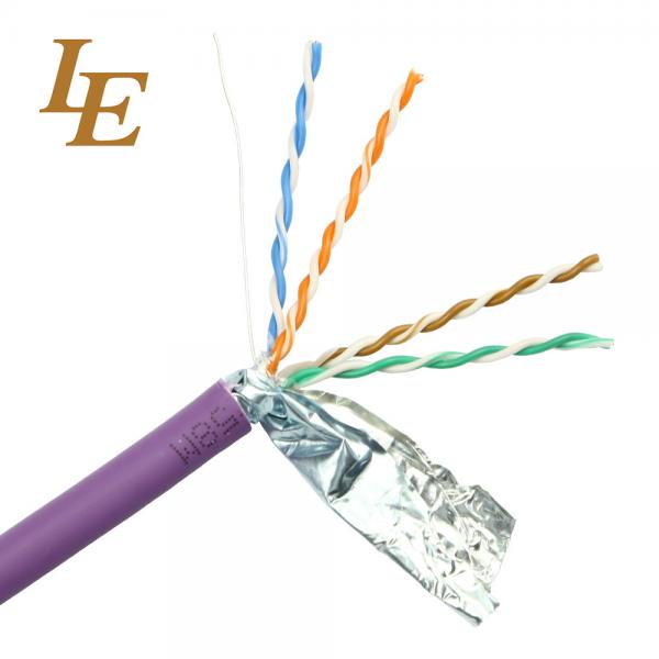 Quality Twisted Ethernet Network Lan Cable Customizable U / UTP Cat 5e 4 In 1 Unshielded for sale