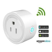 china WiFi Smart Plug Mini Outlet with Energy Monitoring, Works with Amazon Alexa Echo and Google Assistant, No Hub Required,