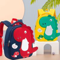 Quality 3d Dinosaur Waterproof Kids Backpack Cartoon Children School Bags OEM for sale