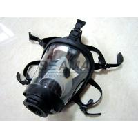 China Silicone Rubber Cylindrical Full Face Mask Gas Mask For Breathing Apparatus factory