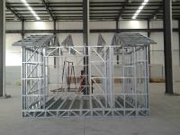 China Modern Light Steel Frame House / 3 Bedrooms China Prefabricated House / Easy Installation Villa factory