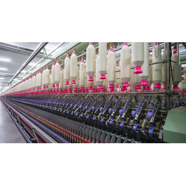 Quality Blended Yarn / Cotton Spinning Machinery High Yield Top-Notch Components for sale