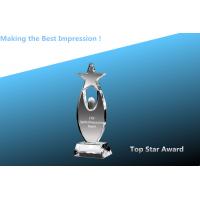 China crystal inspirational star award/top star award/crystal top star trophy/acrylic star award for sale