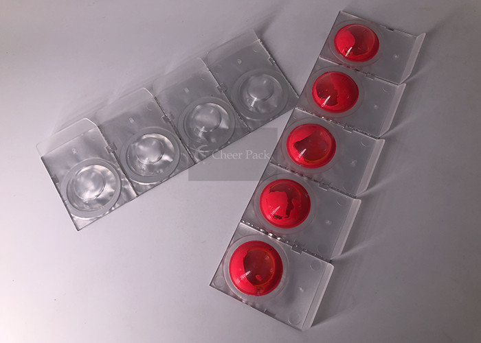 China White PP Small Plastic Containers For Colorful Nail Polish Packaging , 45*30 Diameter factory