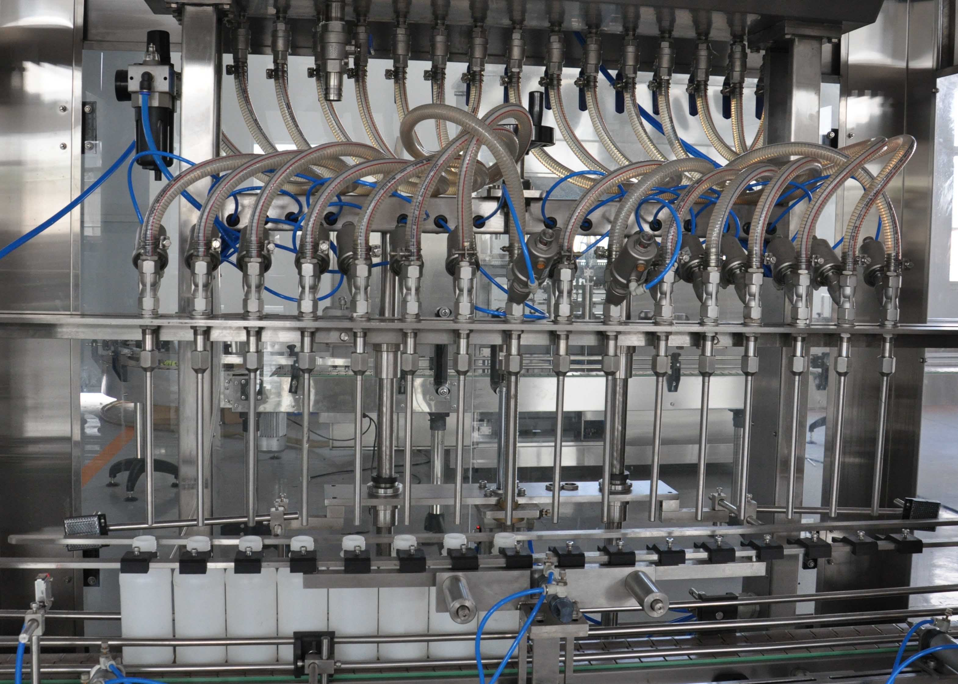 anti foamy automatic liquid filling machine with servo diving