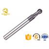 Quality CNC Two Flute Carbide Ball End Mill High Strength Accuracy More Than 0.01mm for sale